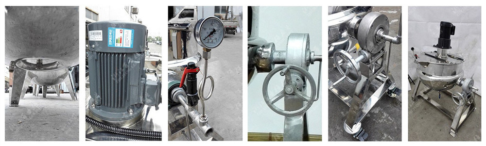 jacketed cooker details