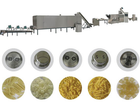 Italy pasta and macaroni making machine line