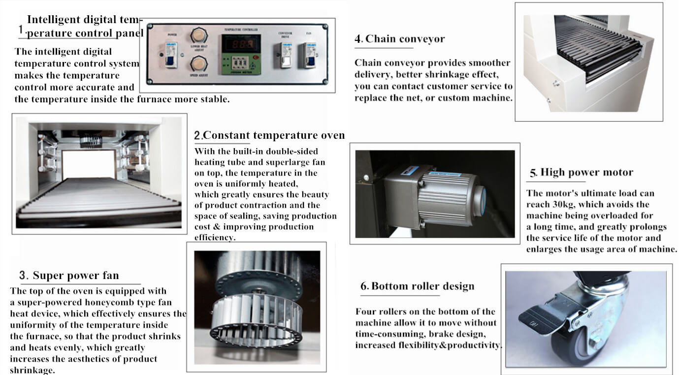 Hot Shrinking Packing Machine Features
