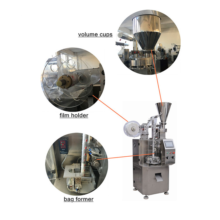 excellent quality triangle tea bag packing machine features
