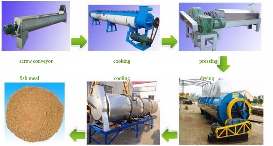 fish meal production processing steps