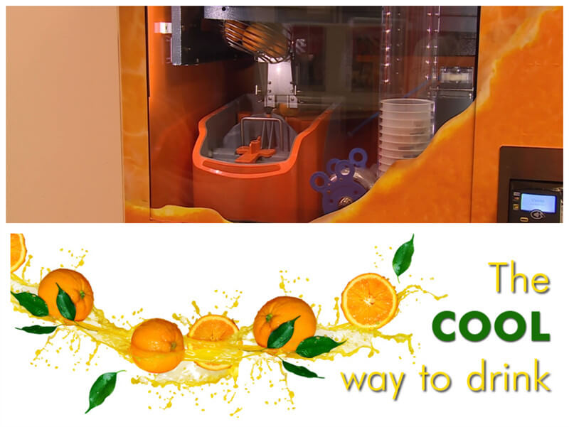 orange juice vending business