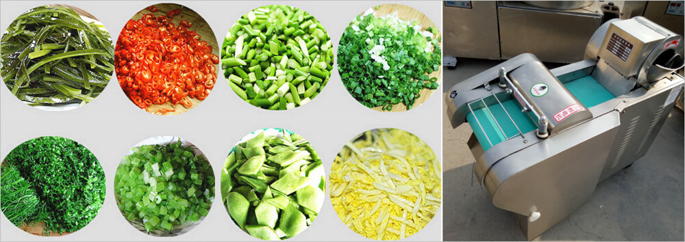 multifunctional vegetable cutter machine application