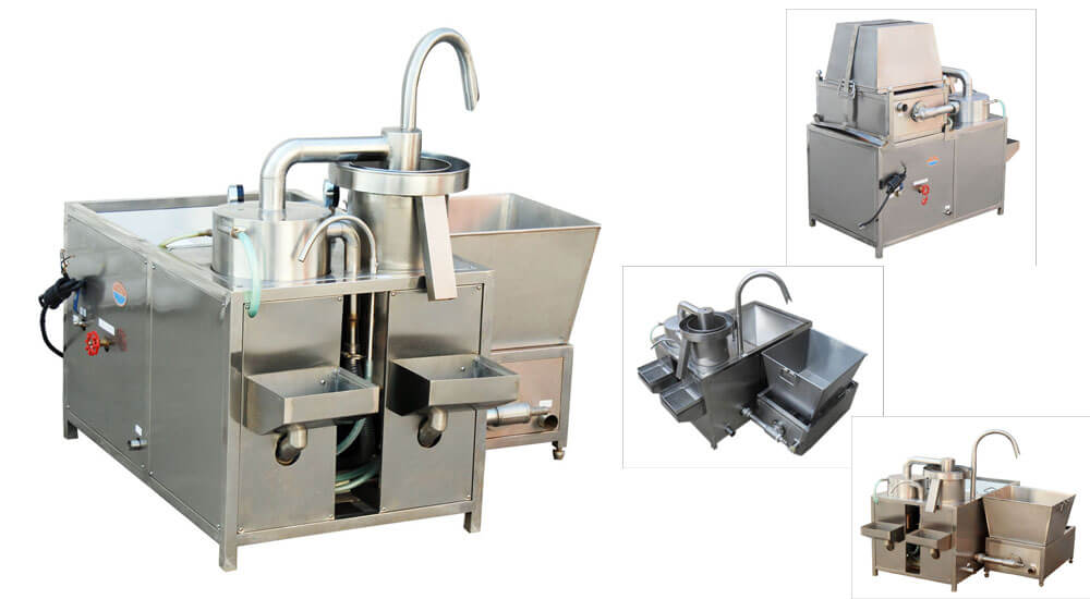 stainless steel rice washer machine