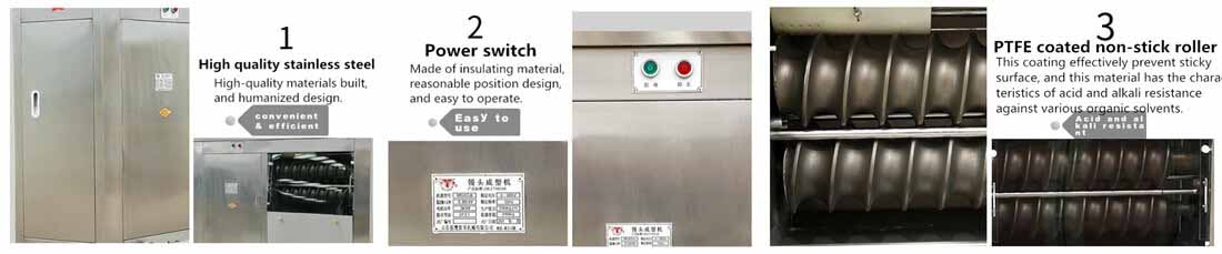 Chinese Steamed Bread Making Machine Features