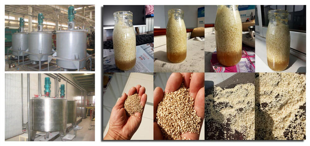 Sesame Seeds Hulling Peeling Machine For Sale