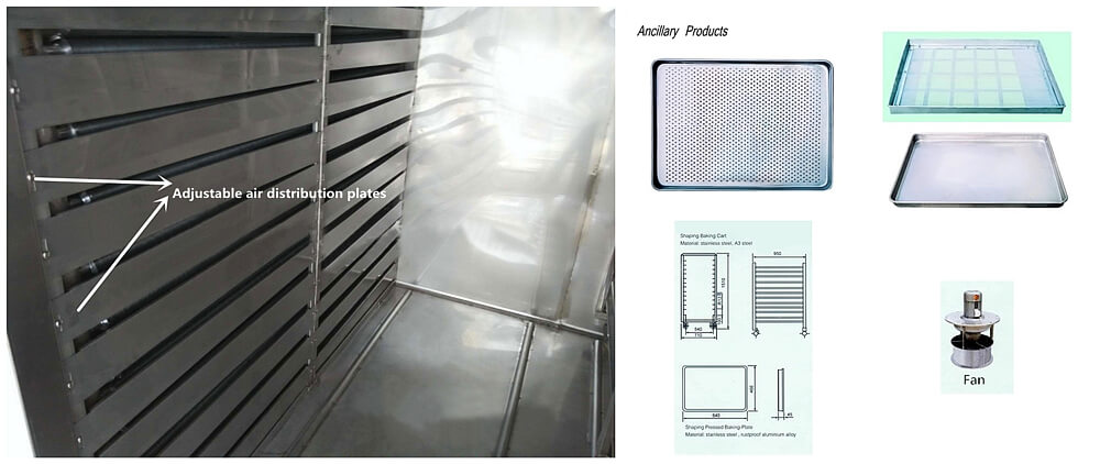 vegetable Dryer Oven Components