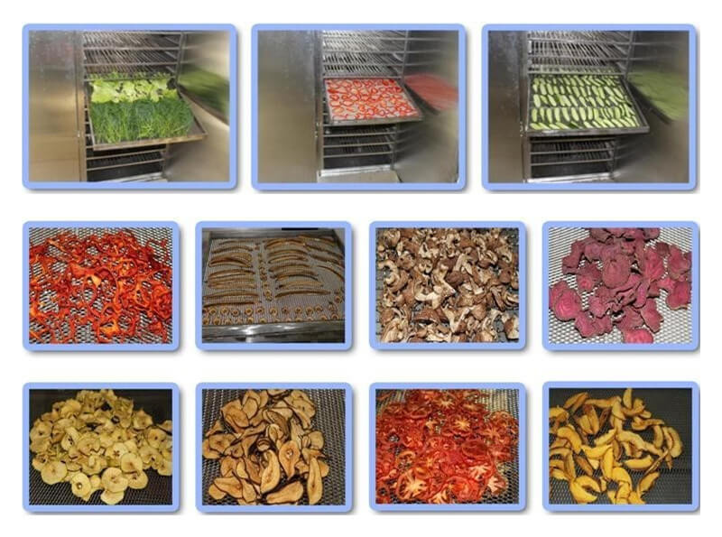 hot air circulation drying machine application