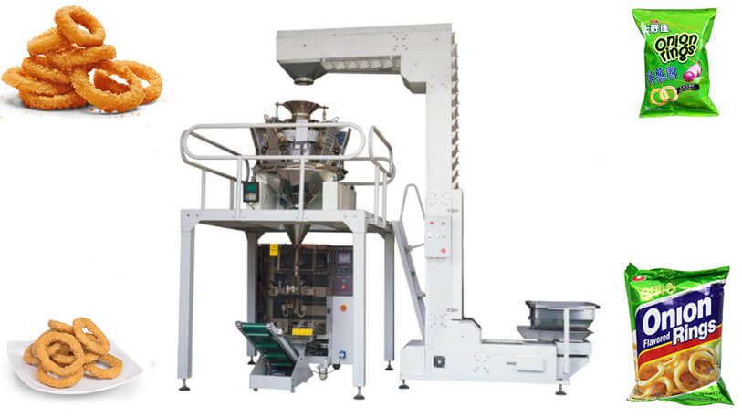onion rings packaging machine