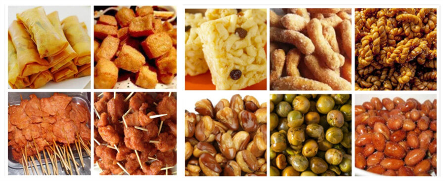 frying machine application for making fried food