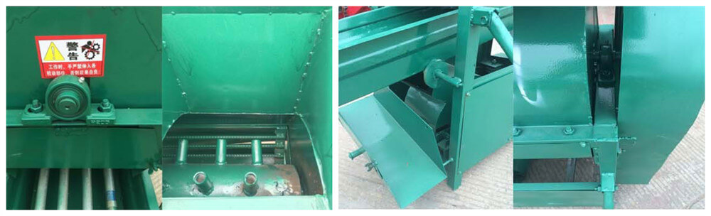 chestnut shelling machine structure details