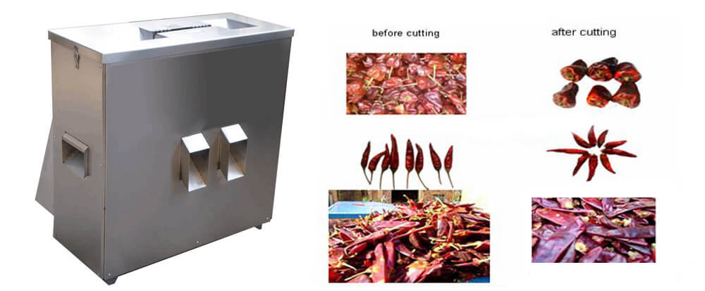 chili stem removing and cutting machine for sale