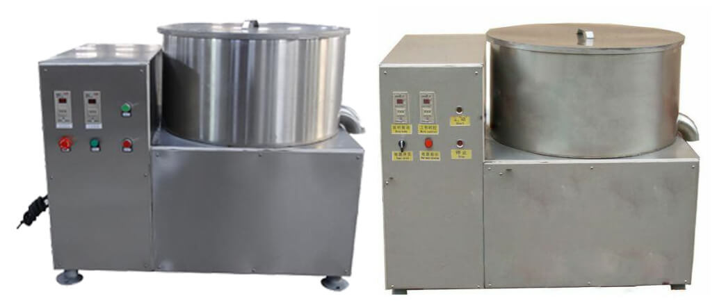 Home Use 304 Stainless Steel Potato Chips Centrifugal Dewatering Machine
