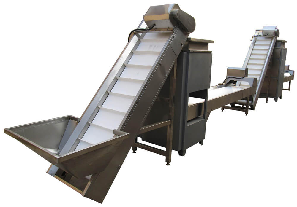 garlic separating peeling machine unit