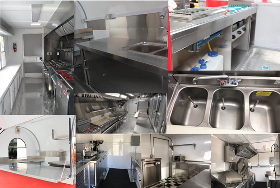 food concession trailer internal structures