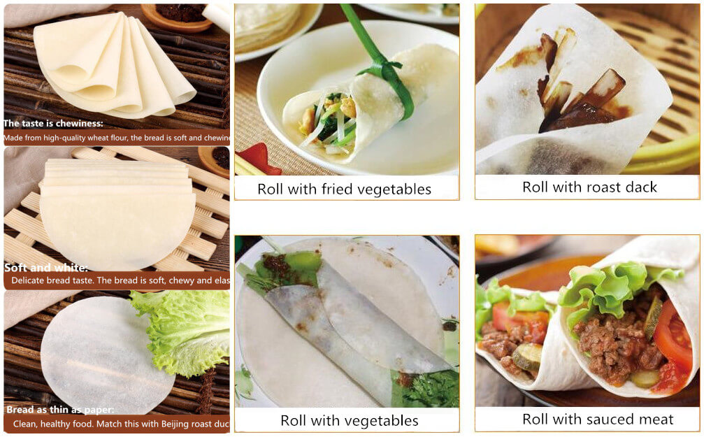 Duck Bread Making Machine Application