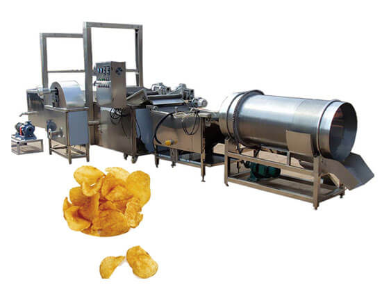 automatic potato chips production line
