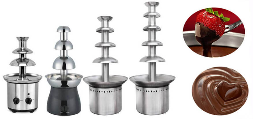 commercial chocolate fountain machine