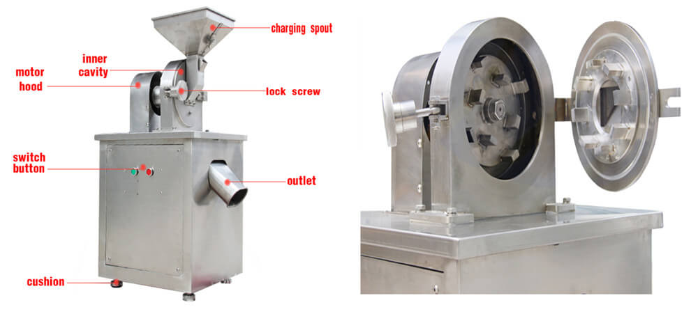 commercial grinding machine industrial hammer corn mill grain grinding machine