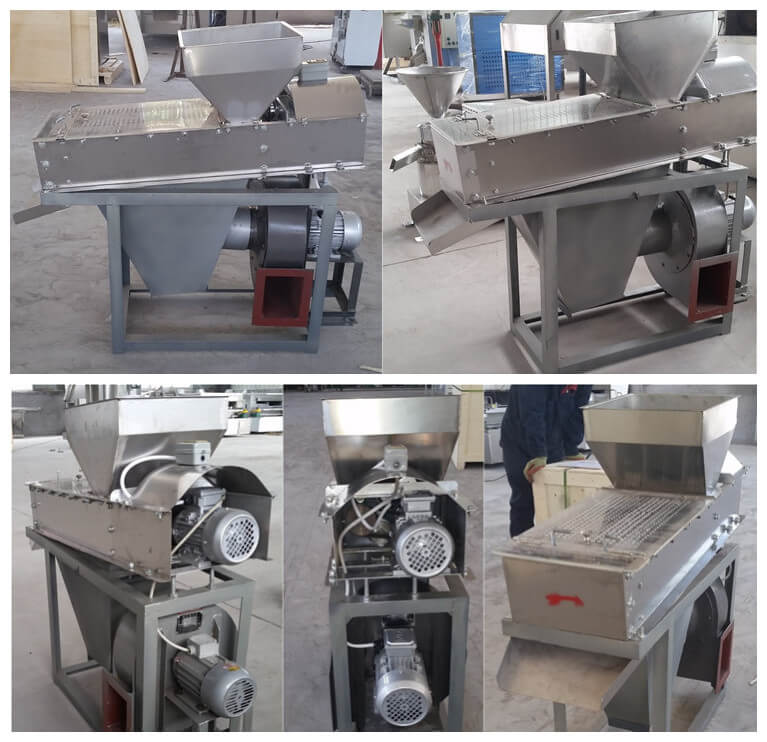 Dry way peanut peeling machine with best price