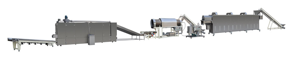 hot air popcorn production line